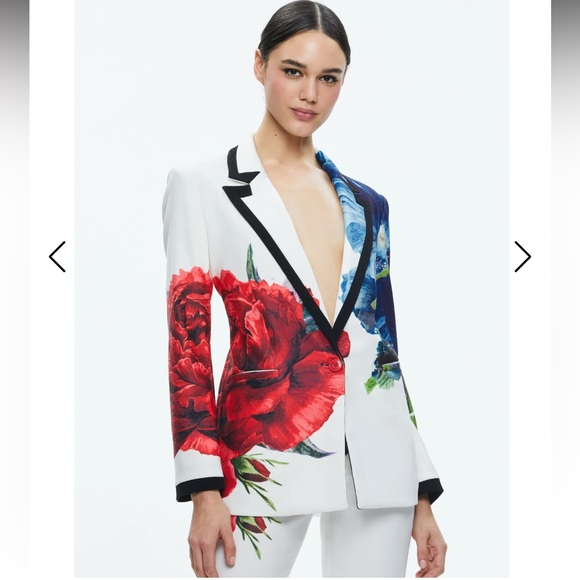 Alice + Olivia le Parisien floral suit set